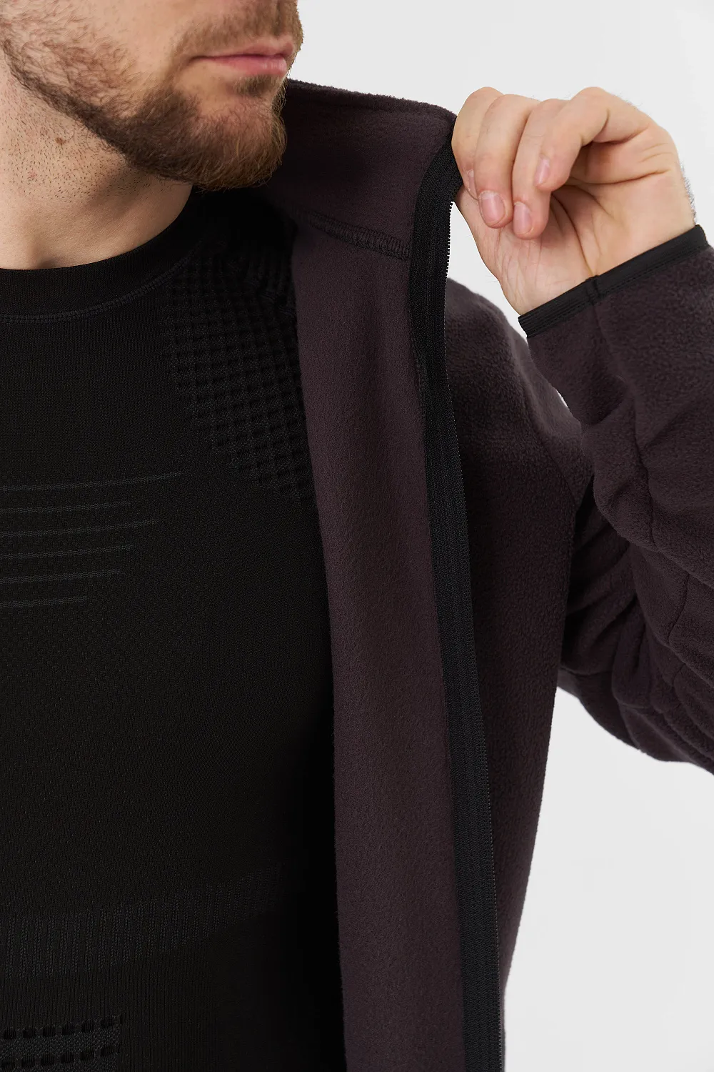 Джемпер на молнии