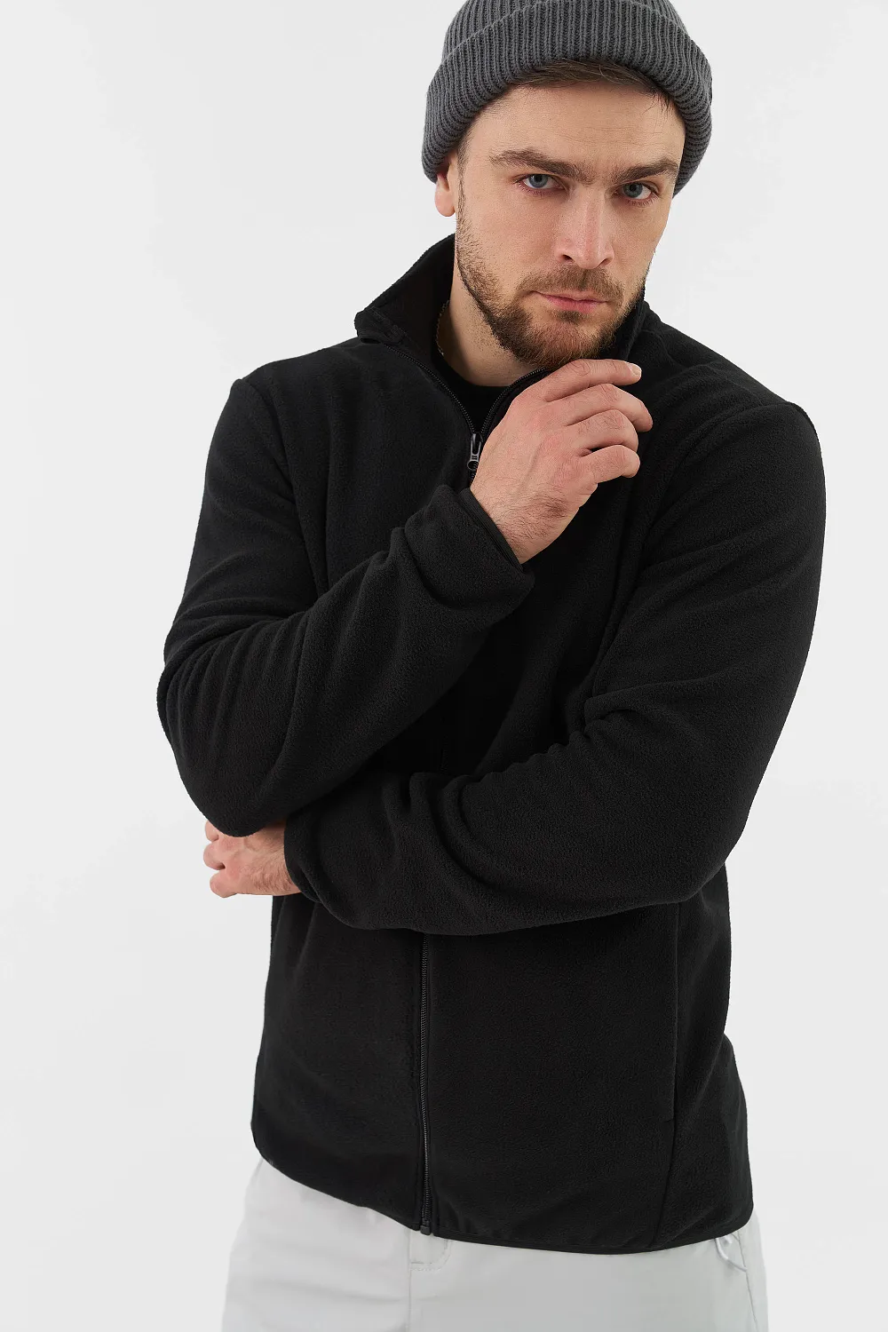 Джемпер на молнии