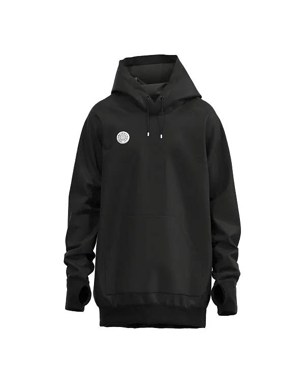 Худи из софтшелла с принтом