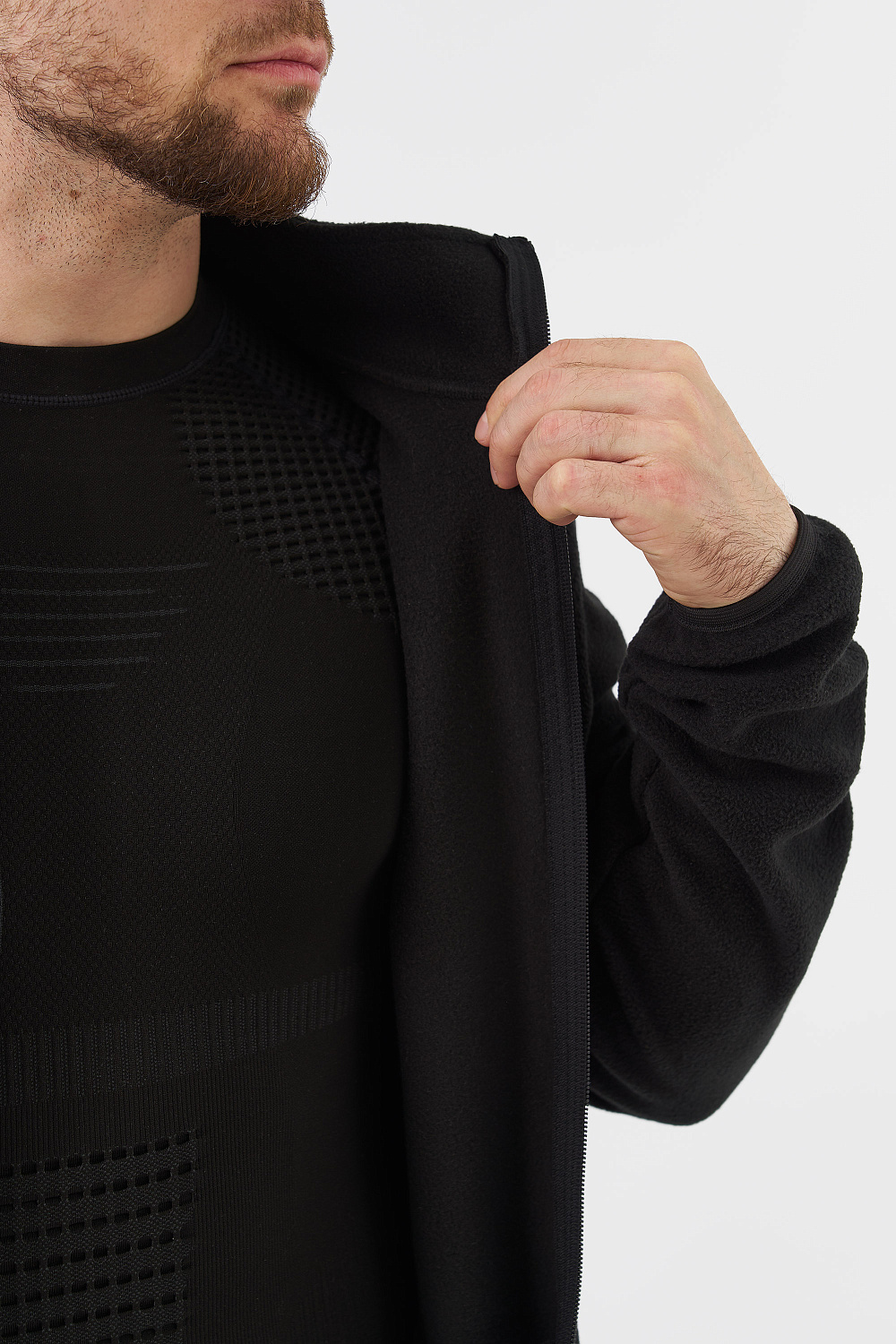 Джемпер на молнии