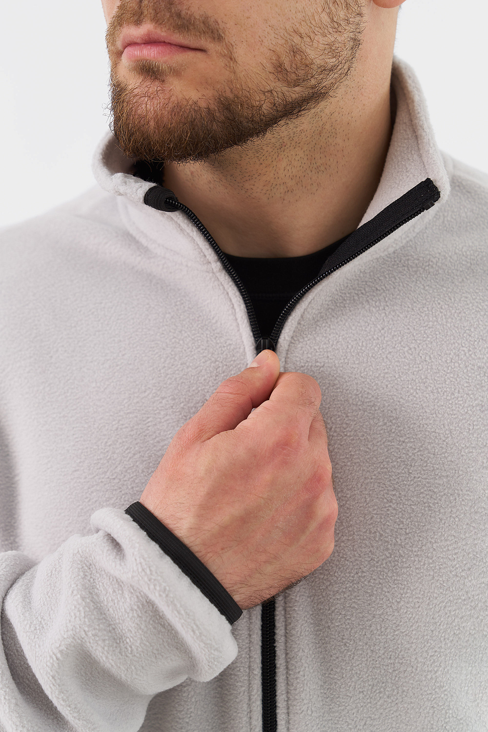 Джемпер на молнии